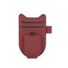 Magnetic Car Sunglasses Holder for Sun Visor, PU Glasses Clip Hanger with Portable Car Glasses Clip Card Clip Auto Accessor K7S1