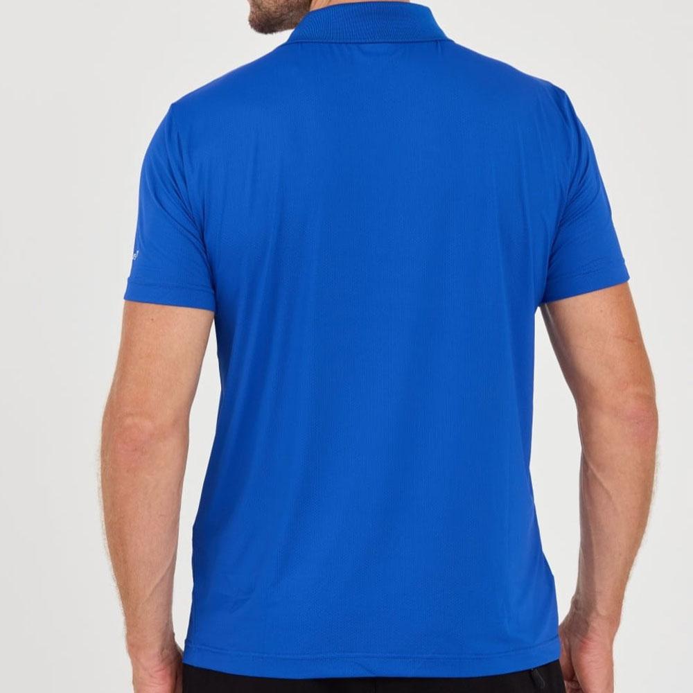 Emporio Armani EA7 SS24 Letter Logo Printed Pullover Short Sleeve Polo Shirt Men Polo Shirts Dark-Blue 8NPF23-PJEMZ-1582