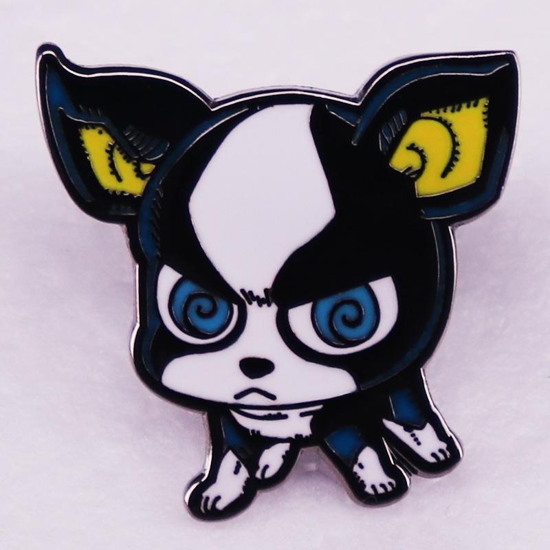 Anime-Themed Brooch Set