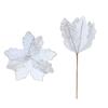 2pcs Sequins Christmas Glitter Flower Christmas Tree Decorations  Home New Year Decor Gifts
