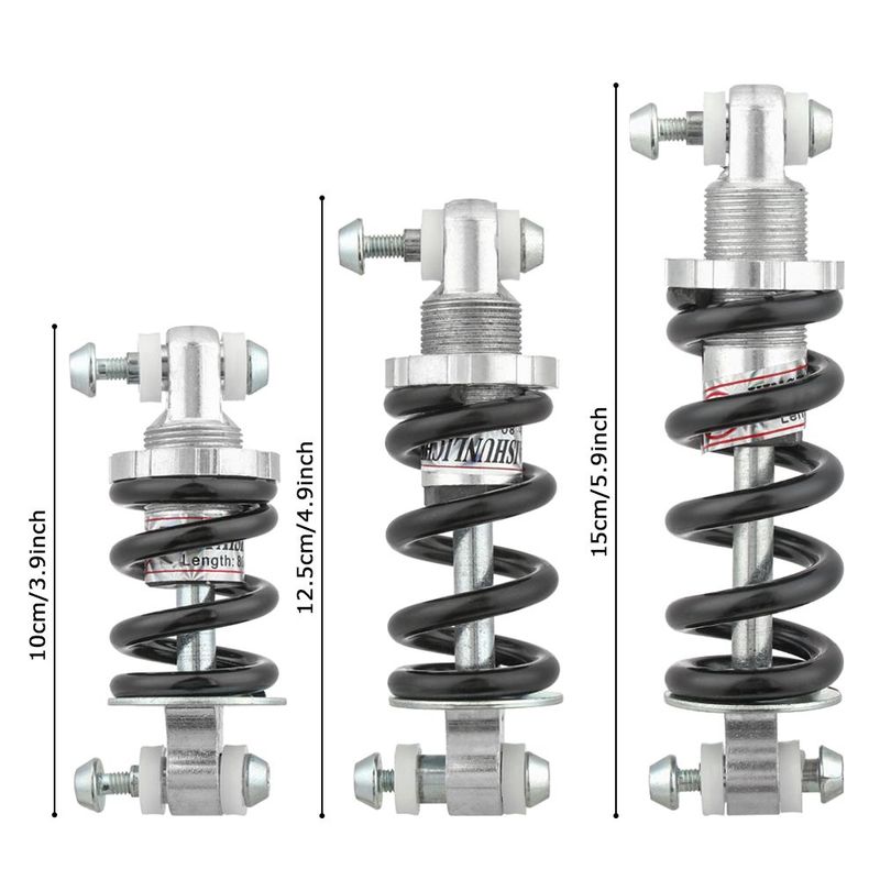 Bicycle Cycling Parts MTB Rear Shock Spring Shocks Absorber Bicycle Shock Absorber Suspension Damper Bike Accessories