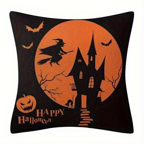 

Halloween-themed Pillow CoversSuitable for living room bedroom sofa decorative cushion cover pillow cover 16x16Inch