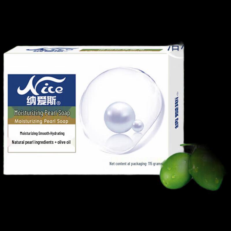 Nice Pearl Bath Soap 5-Pack