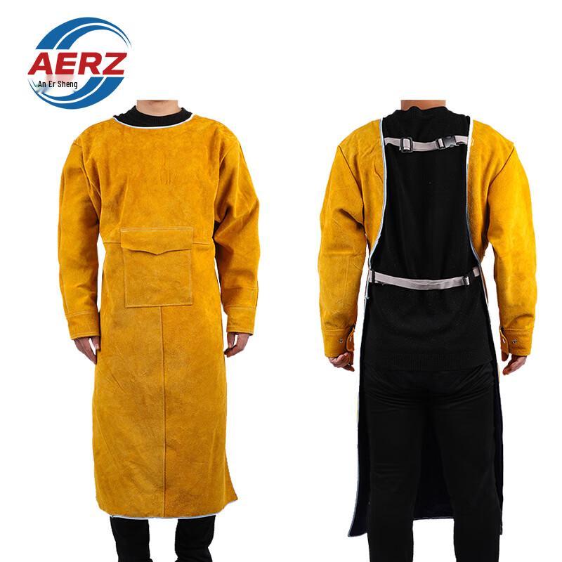 Anersheng Cowhide Welding Protective Apron