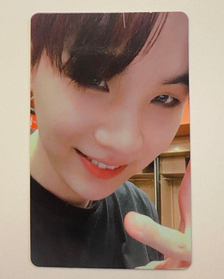 

[USED] 9. Suga BTS LOVE YOURSELF New York trading card