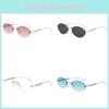 European Inspired Metal Frame Sunglasses With Gray Pc Lenses For Trendy Sun Protection