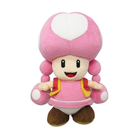 Super Mario All Star Collection Toadette S Plush - 20cm & Super Mario All Star Collection Toad S Plush - 20cm