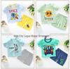 Kids' Summer Cotton Two-Piece Set: Cartoon Short Sleeve & Shorts for Toddlers