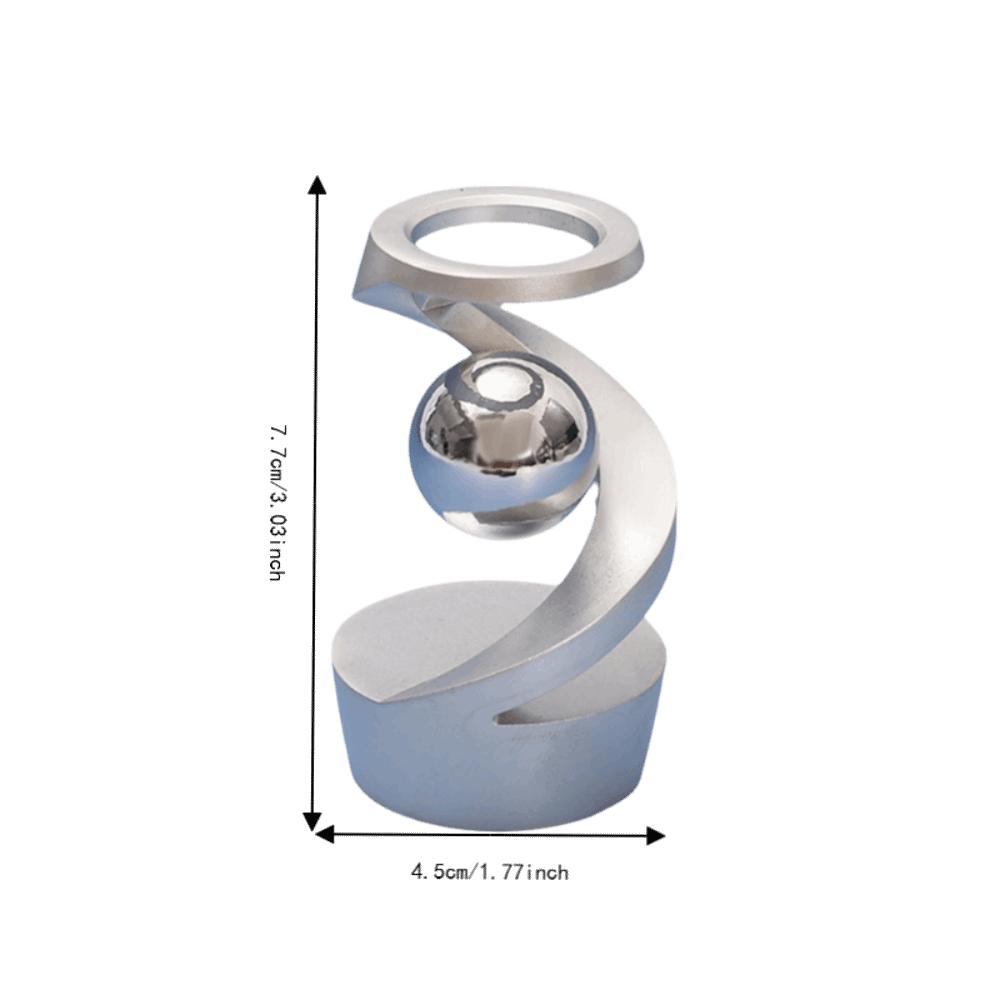 Závěsný levitující gyroskop 3,03x1,77 palce Stolní hračka Spinner Kinetická stolní hračka Úleva od stresu