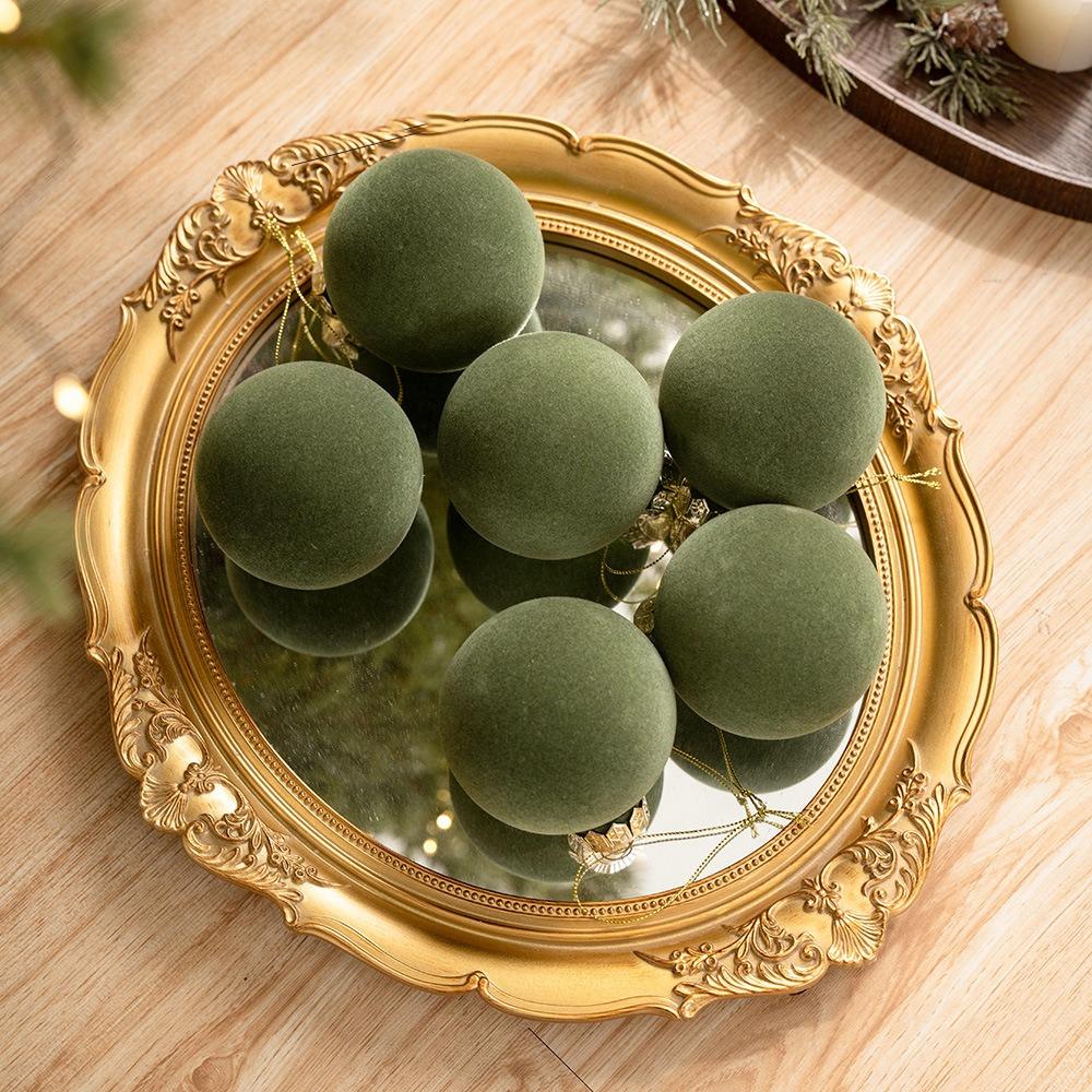 

6 шт. 8 см рождественские подвесные шары небьющиеся рождественские елочные подвесные украшения свадебная вечеринка