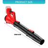 High Speed 30000 RPM Extended Blower Bare Tool with Brushless Motor 500W Power Copper Design Low Noise Performances