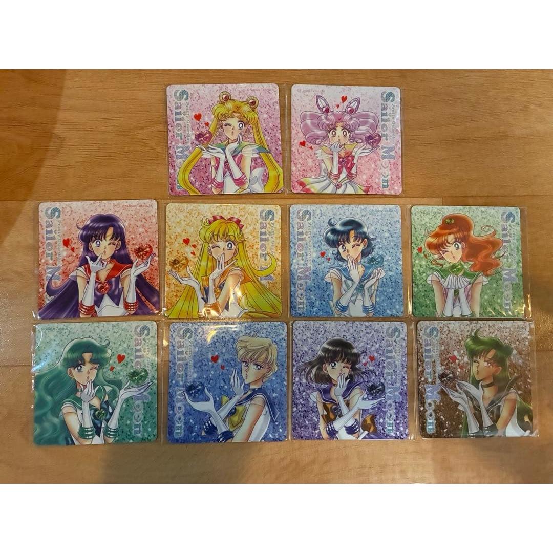 Sailor Moon Meiji Garbo Fruit Juice Gummy Magnet Sheet Complete Set