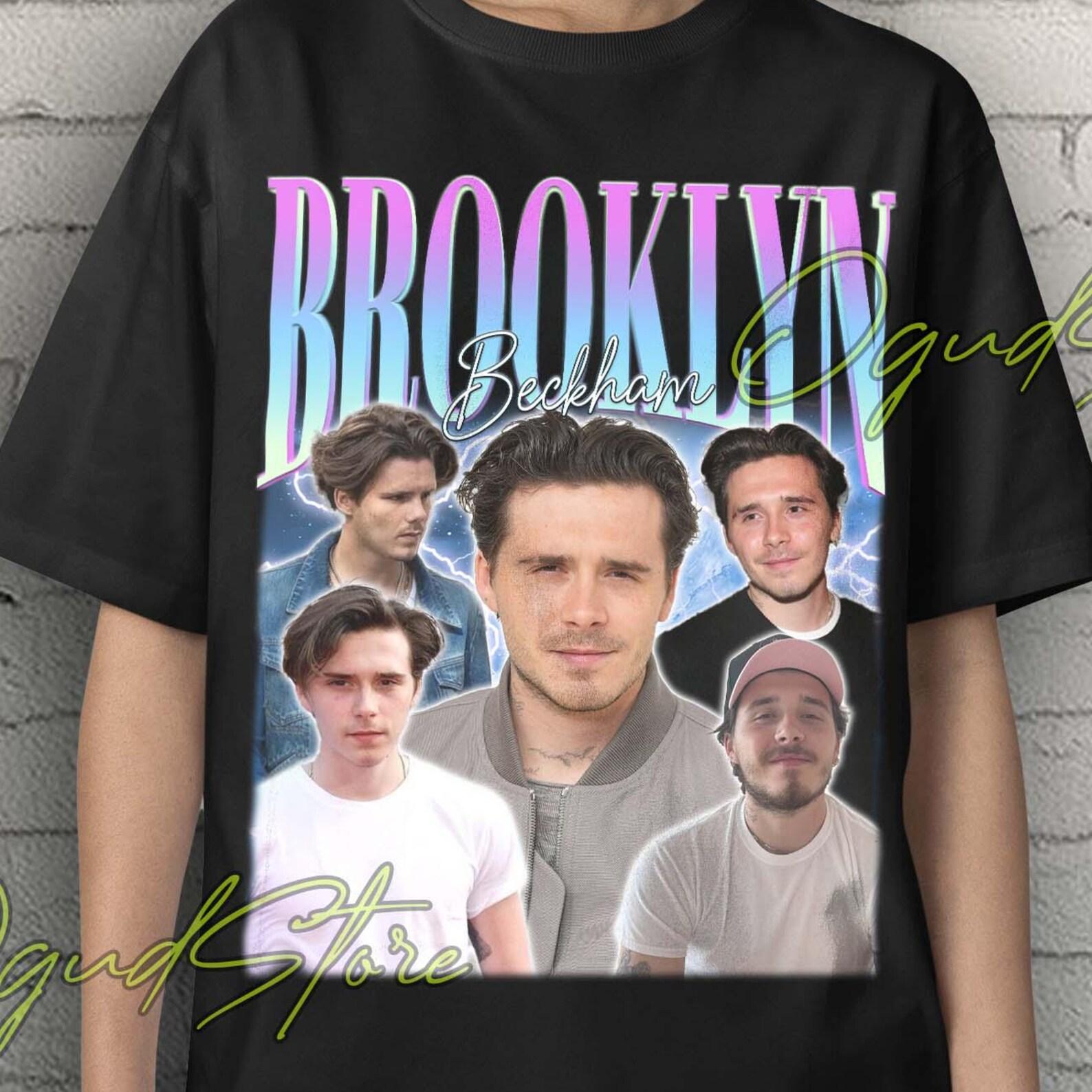 Brooklyn Beckham Shirt, Brooklyn Beckham Tshirt, Brooklyn Beckham Sweatshirt, Brooklyn Beckham Clohting, Brooklyn Beckham Retro Tees L