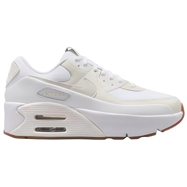 New Nike Air Max 90 LV8 White Soft Pearl Platinum Tint Sail Women's FD4328-111