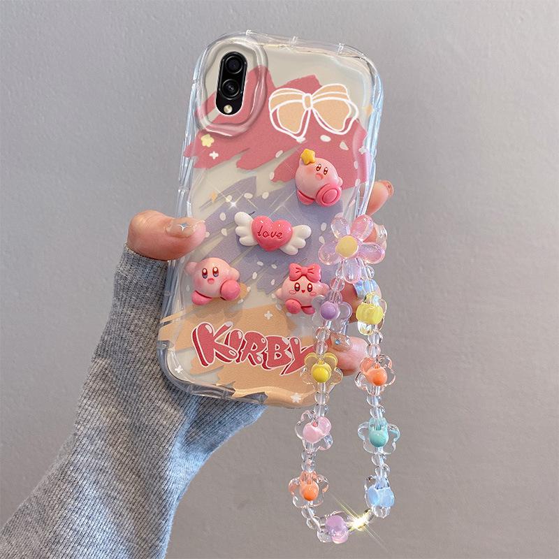 

Силиконовый чехол для Samsung A20, M02, A03, A52S: Милый дизайн куклы из мультфильма, защита от падения, цветочный браслет для женщин Samsung A54