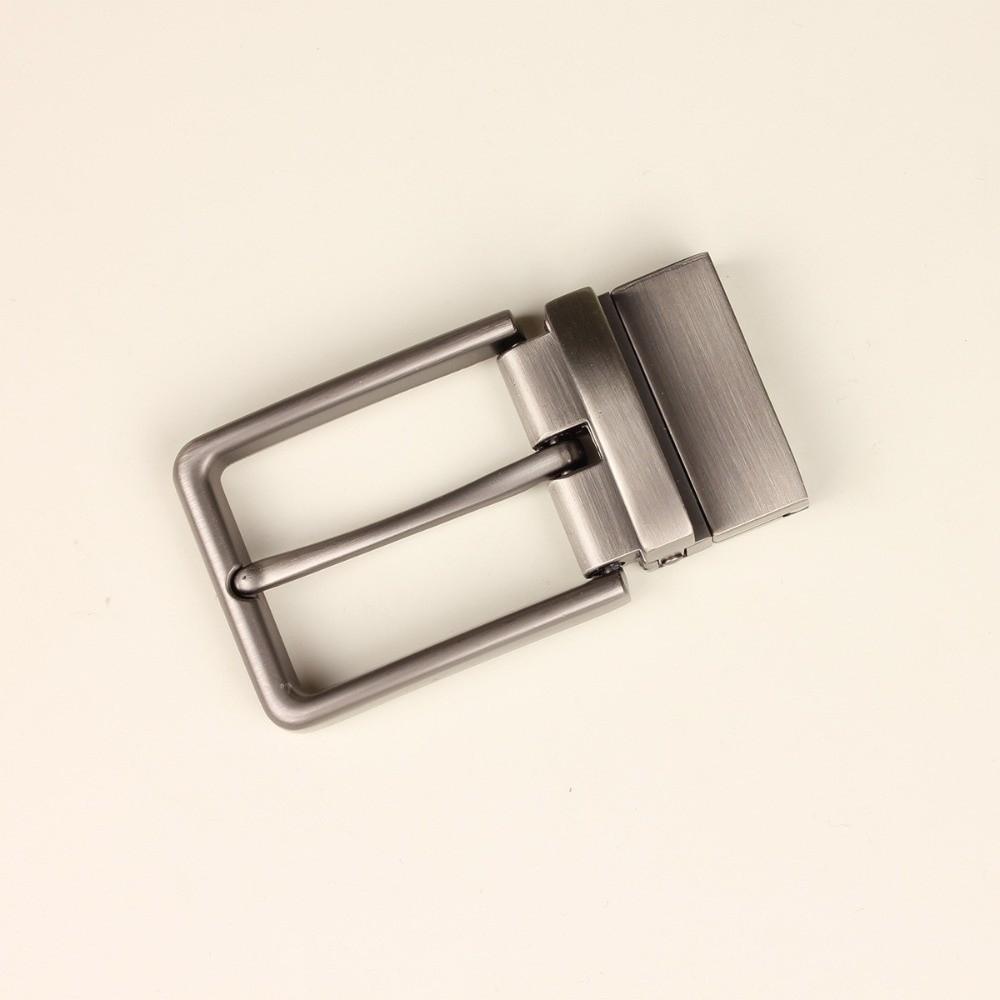 

Zinc Alloy Classic Belt Buckles Single Prong 35mm Pin Buckle Durable Waistband Head серый