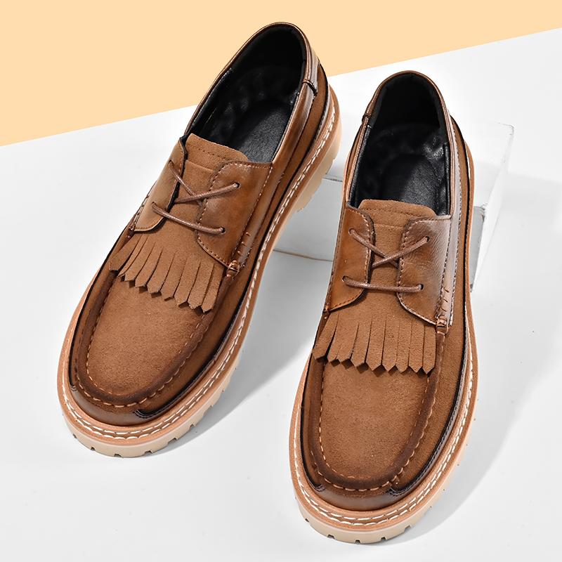 Men's Dress Business Leather Shoes Casual Lace Up Oxford