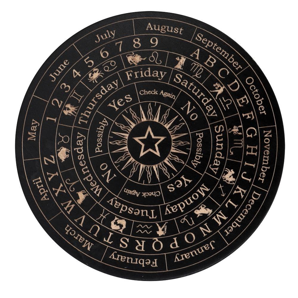 Decision Plate Star Pendulum Board Magics Meditation Message Board New Dowsing Divination Board
