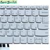 US AR Arabic Backlit Laptop Keyboard for Lenovo YOGA SLIM 7-13ITL05 ThinkBook 13S G2 13S G3 SN20Z37971 Keyboard F10 Lock White