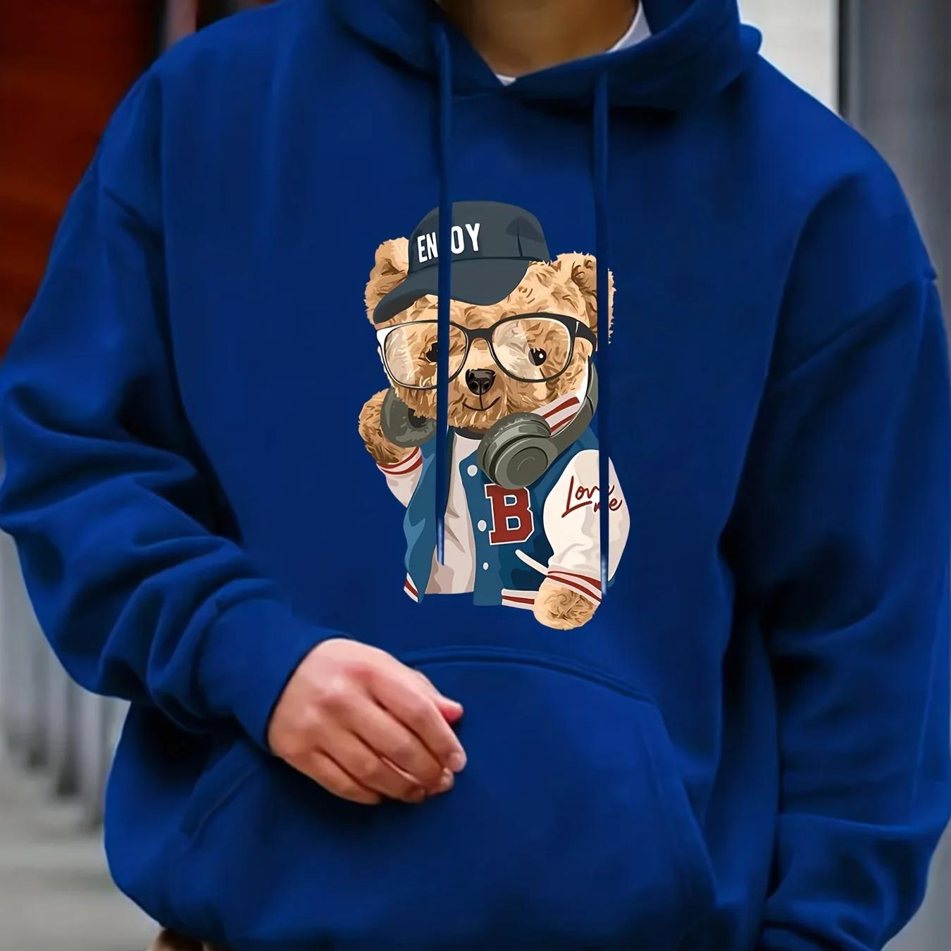 

Men s Autumn Winter Long Sleeved Sweaters Hooded Casual