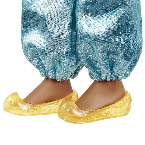 [Amazon.co.jp Exclusive] Disney/Disney Princess Jasmine Doll, Dress-Up Doll House, Pretend Play, Ages 3+, Blue, HLW12