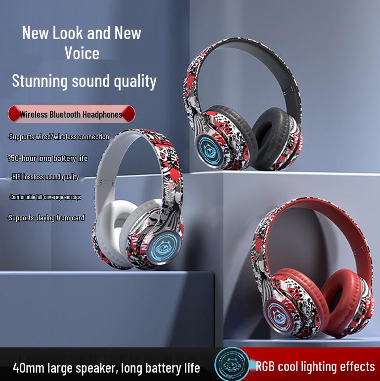 M6 Foldable Bluetooth Sports Headband Headset for Gaming & Music