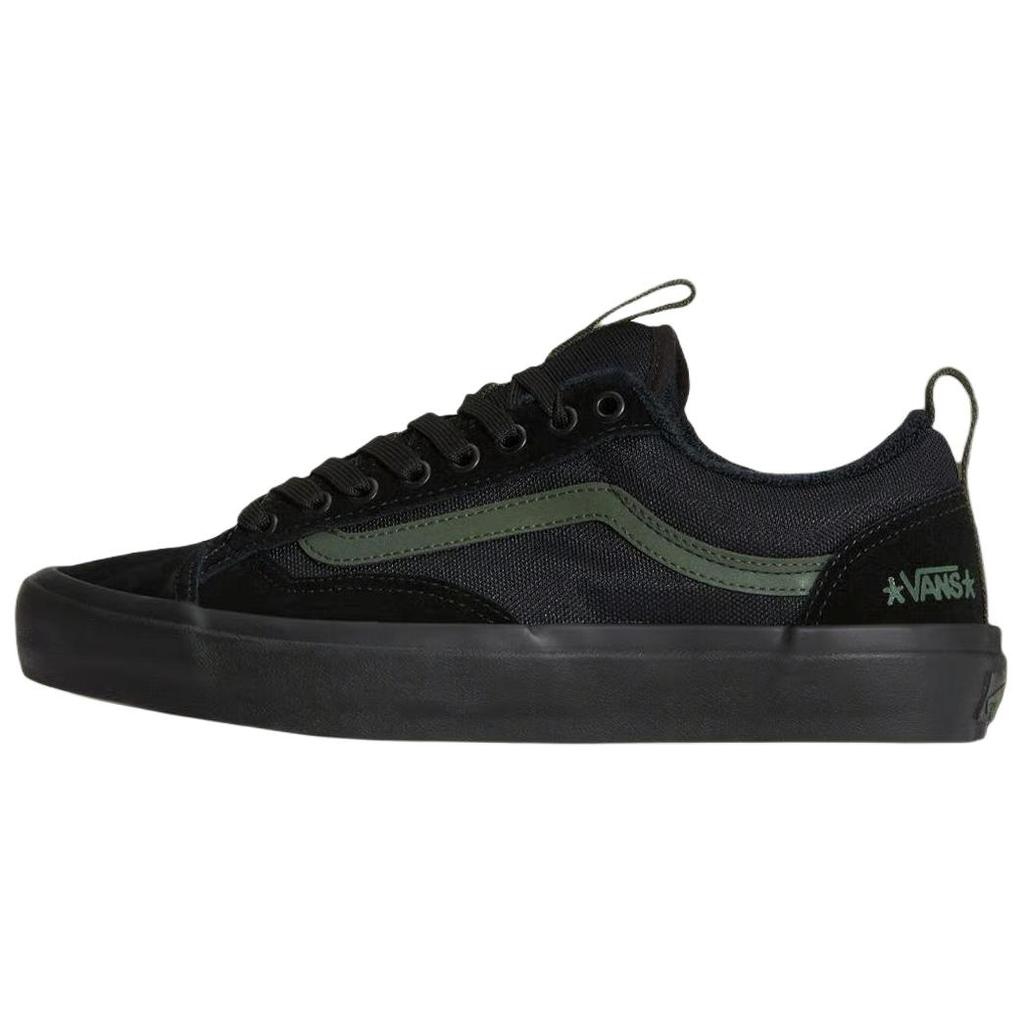 Vans X Atiba Jefferson Old Skool 36+ Unisex Klassischer Komfort Skate-Schuhe Schwarz VN000D5RNLX