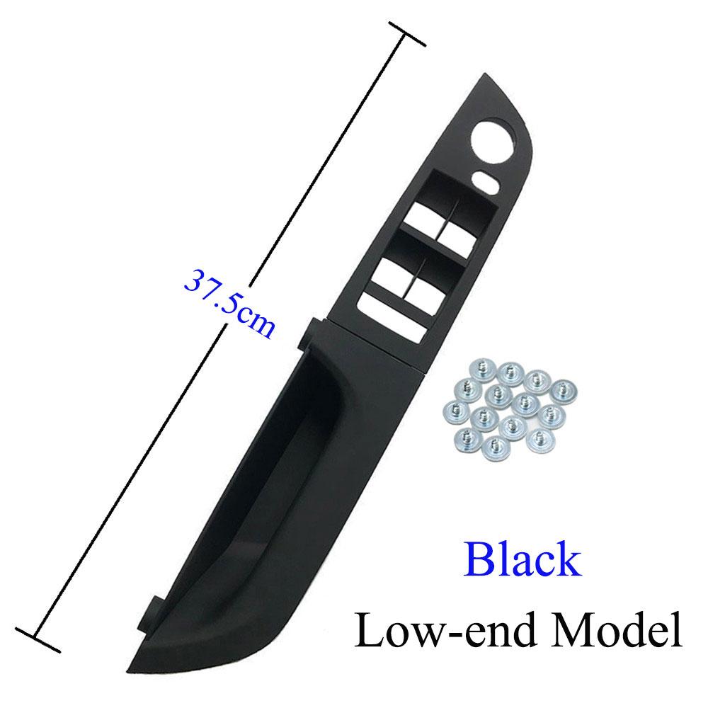 LHD Auto Innen Schwarz Beige Tür Armlehne Pull Griff Panel Abdeckung Trim Ersatz Für BMW 3 Serie E90 E91 316 318 320 325