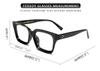 Reading Glasses Blue Light Cut Stylish Popular Retro Square Reading Glasses with Case B2479 [FEISEDY] Women's Men's