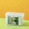 Transparent Idol Photo Storage Box Clear Container Card Collection Organizer  Small Card