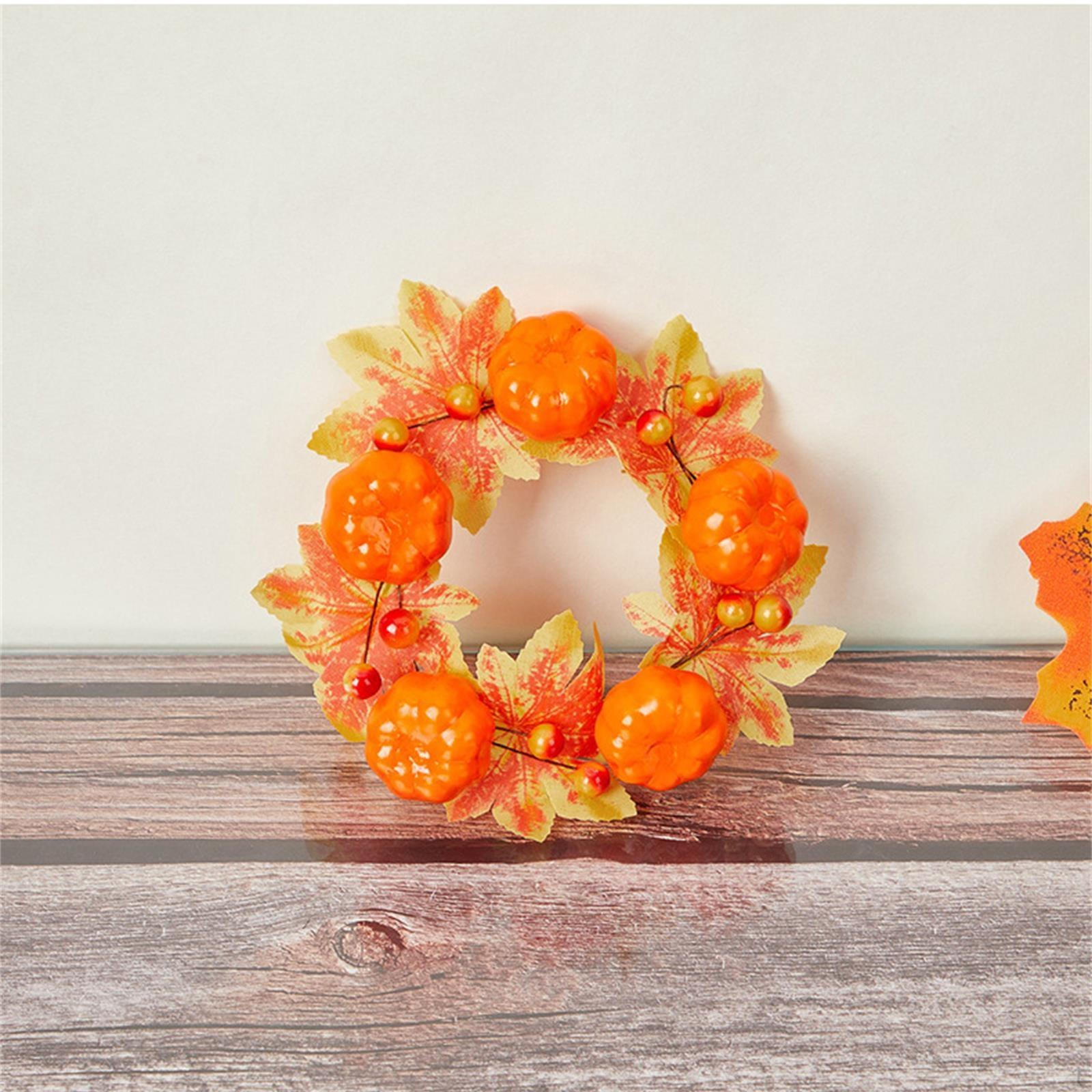 

Венок на Хэллоуин Искусственные венки Домашний декор Внутреннее висение на входной двери Снаружи для 16 cmx9 cm