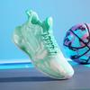 2025 spring and summer new sports basketball shoes comfortable shock absorption breathable men's and women's same non-slip wear-resistant rubber so