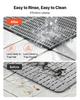 VEVOR Drainage Mat, 90 X 1500 Cm, PVC Non Slip Commercial Floor Mat, Wet Area Water Drain Splash Matting Hollow Doormat Roll