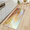 Kitchen Long Abstract Floor Mat Door Mat Carpet Floor Mat