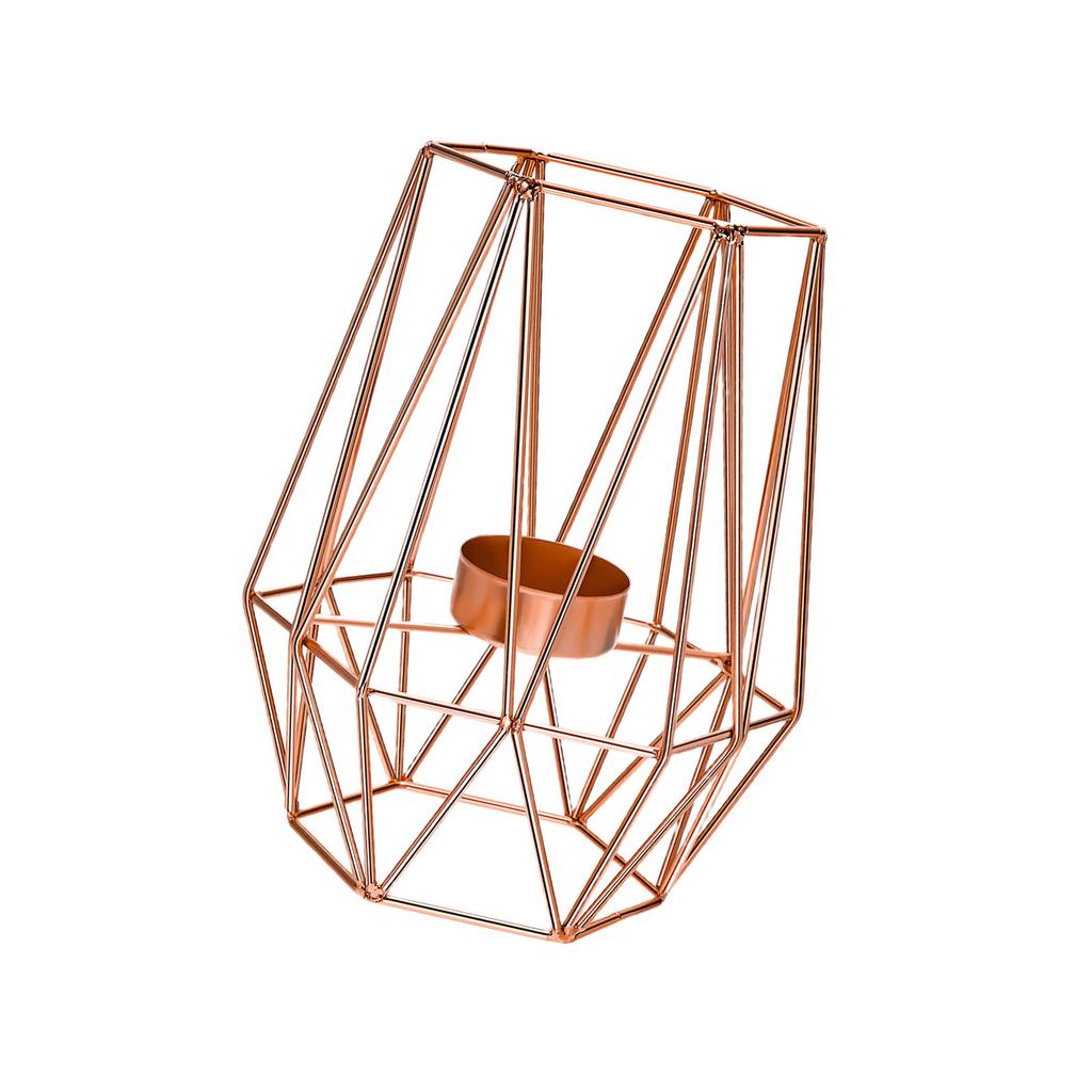 Elegant Geometric Candle Holder Tealight Display Stand For Modern Home Decoration And Gift Giving