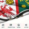 1PC Custom Name Wrexham AFC Patterned Flannel Blanket Suitable For All Seasons for Home Decor Warmth and Comfort Gifts Holiday Present