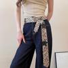 Vintage Polka Dot Star Belt Y2K Star Decor Versatile Long Necktie Waistband For Women Daily Streetwear Jeans Dress Accessory