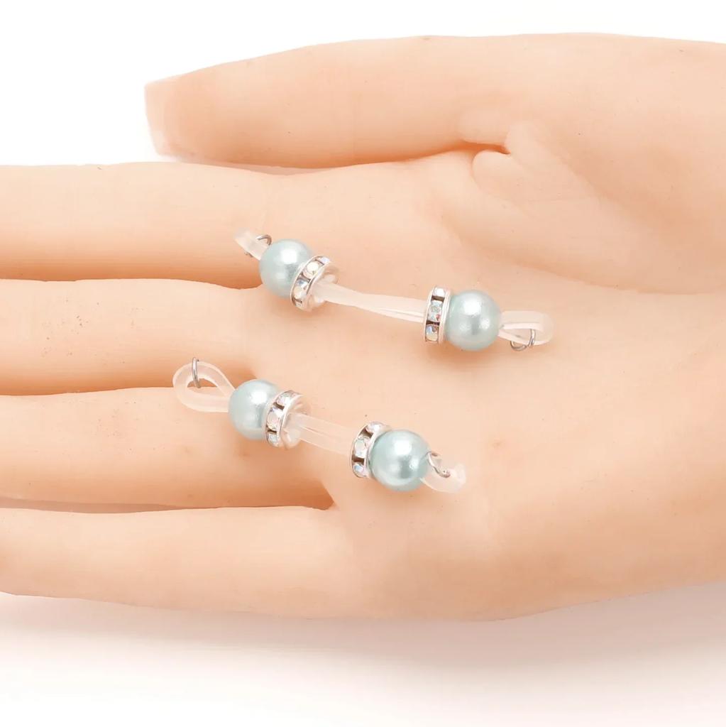 1 Pair Nipple Clamp Nipple Clips Non-piercing Breast Clip Adult Games Sex Toys for Women Couples