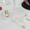 Tree Shape Jewelry Holder for Jewelry Storage - White Velvet Organizer with Branch Design for Necklaces and Earrings