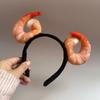 Kawaii Headband Potato Design Vegetable Hair Bands Simulated Food Hair Hoop  Hair Accessories