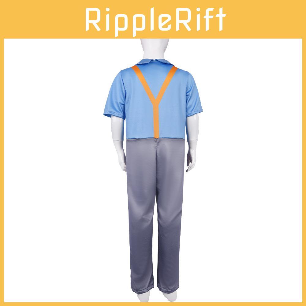Costumes Cosplays Blippi Full Body Game Performance Jumpsuit Clothes Halloween