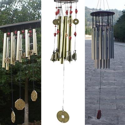 1 Stück Windspiele Zuhause 4/10/27 Röhren Glocken Kupfer Hof Garten Outdoor Living Deko Geschenk Windspiele