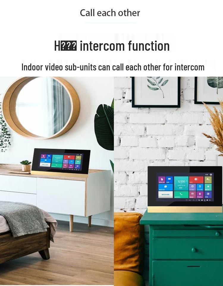 Face Recognition Video Doorbell System for Home and Villa Security