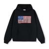 FPA Love Flag Spoof Print Hoodie Chinese Style Loose American Outdoor Sports Casual Clothing Hooded Sweater