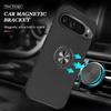 Rugged Armor Magnetic Ring Bracket Durable PC+TPU Case For Google Pixel 10 9 Pro XL 8 7 6 A/Pro Enhanced Anti-Drop Protect Cover