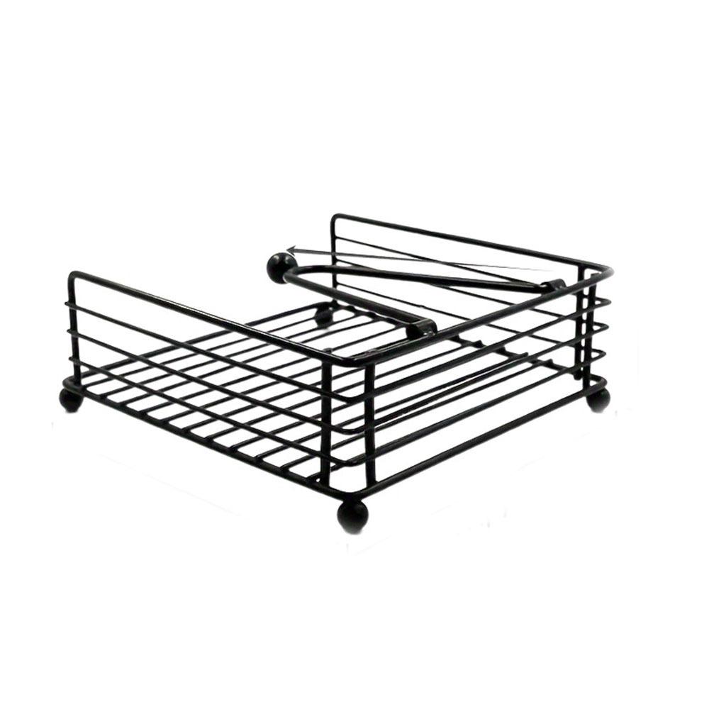 Square Design Napkin Holder Vertical Tissue Organizer Paper Napkin Organizer Dining Room