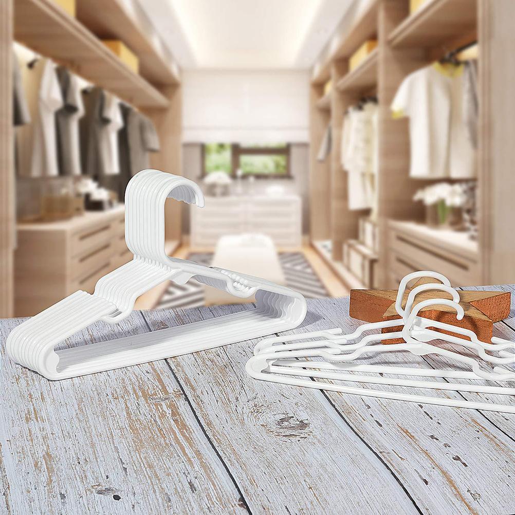 20 Pcs Wardrobe Hangers Clothes Hanging Racks Household Fashion Home Kids Child