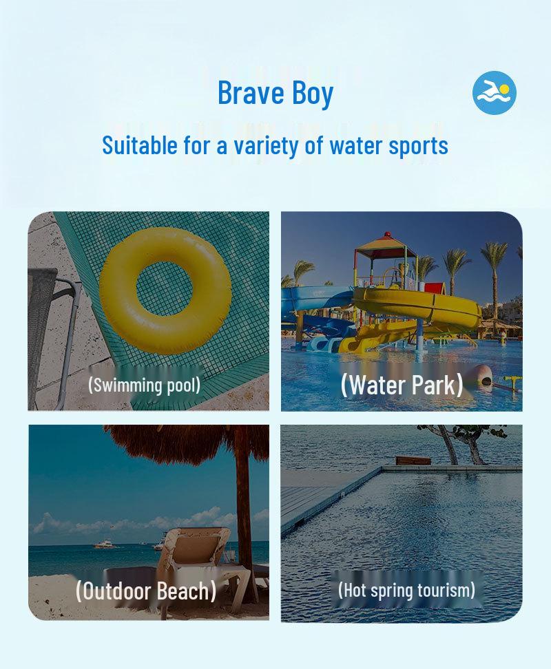 Vestă de înot profesională dintr-o singură piesă pentru băieți, pentru copii de mărime medie și mare