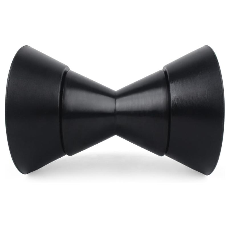 3inch/4inch Boat Trailer Roller with 1/2in Shaft Rubber Roller for Trailer Bracket Boat Accessory Easy Installation