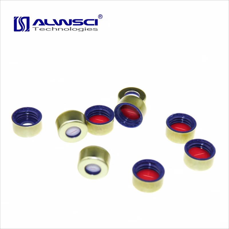 ALWSCI Magnetic Open Hole Cap Pads for 2ML Chromatography Vials